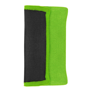 New Solutionz Green Speedy Surface Prep Clay Towel Folded on its side, A Professional's Choice for Car Detailing Products