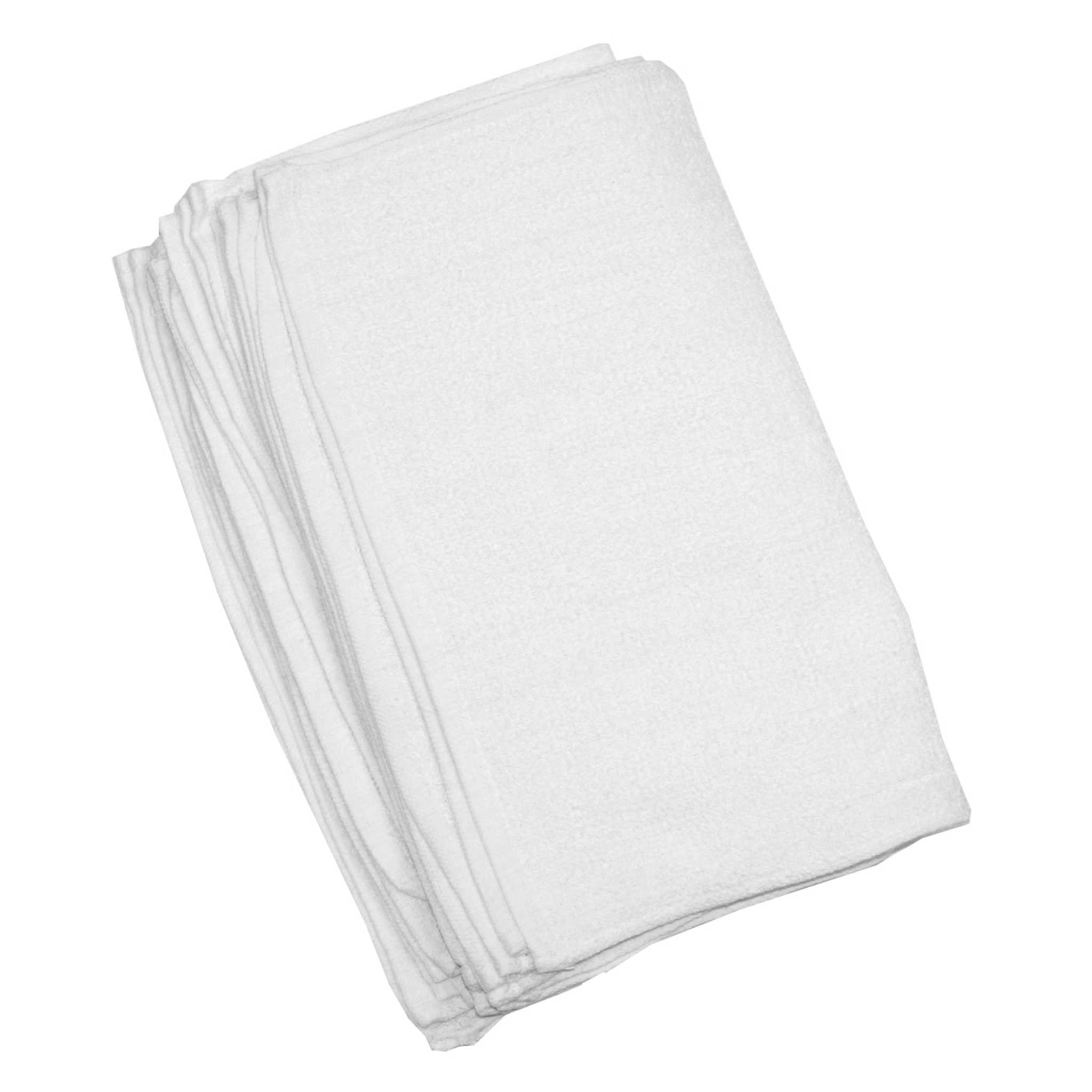 White Terry Microfiber Towels